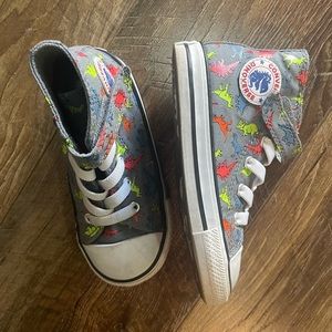 Toddler Dinosaur Converse Sneakers